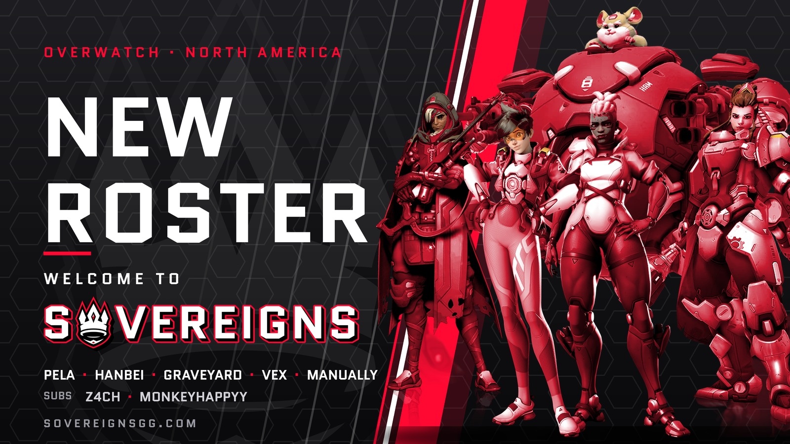 Sovereigns Overwatch roster
