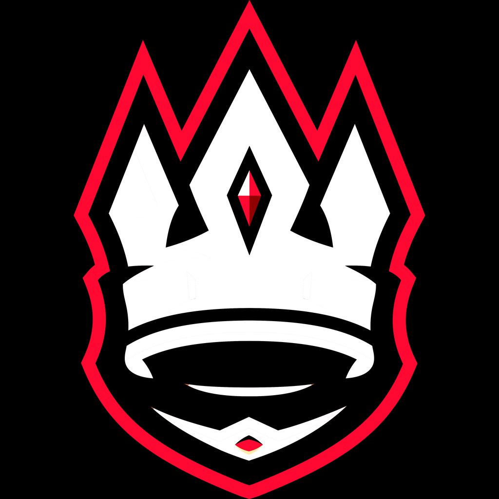 Crest on black